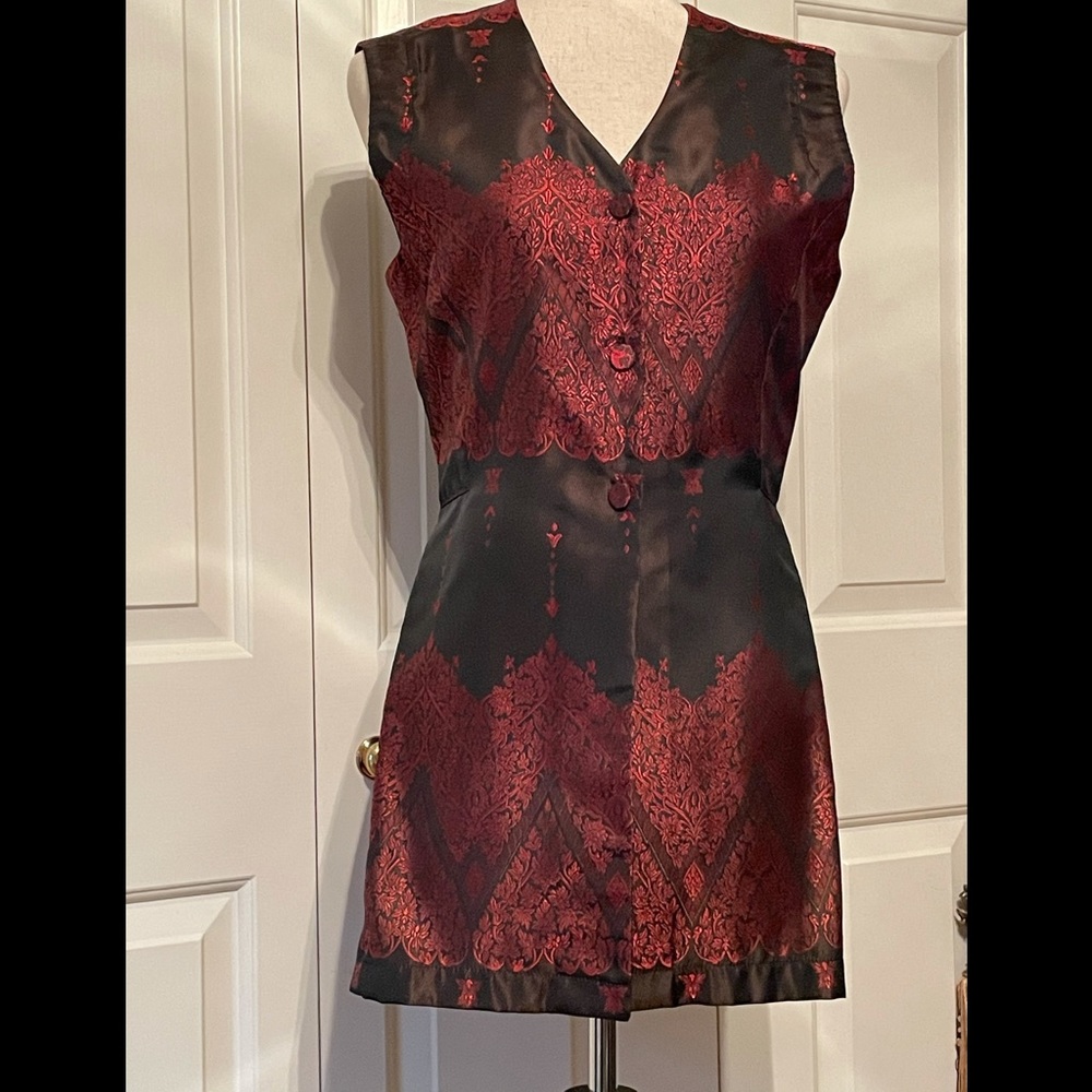 Beautiful silk vest